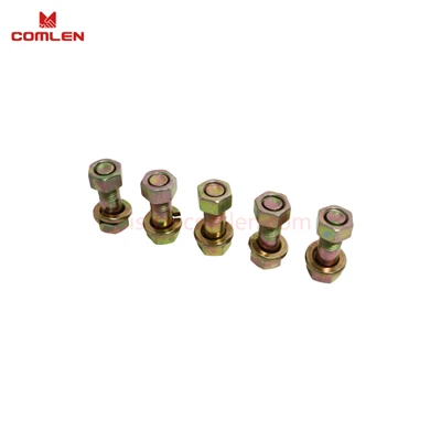 Perno de brida del eje de transmisión Qingling Isuzu (M10 × 1,25 × 2,8) para ISUZU NKR TFR TFS 8971684580 8971684581 8980569480