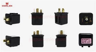 Different Relays ( ECM Relay ,A/C Relay, Horn Relay ,Starter Relay, Flasher Relay ,Wiper Relay ) For ISUZU 700P NPR Trucks 8981671730 8972385400 8971730350 8970628150 8972649470 1834700600 8982339760 8970363591 manufacturers