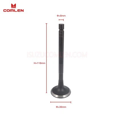 Exhaust Valve Set For ISUZU NKR TFR TFS 4J-Series Engine 8942478751 8942478752 8-94247875-1 8-94247875-2 manufacturers