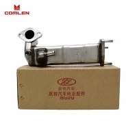 Tubo de refrigeración de aire 1207050-LP20A EGR para ISUZU NKR55G6 Qingling 600P KV100 EGR enfriador para motor 4KH1-TC Euro6