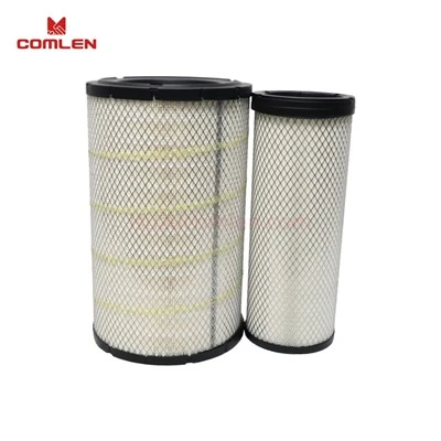 Filtro limpiador de aire del motor 6WF1 para reparación de camiones Isuzu CXZ CYZ 1142152030 1-14215203-0