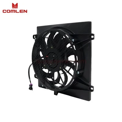 Ventilador de refrigeración del radiador delantero/conjunto de ventilador electrónico (montaje delantero-) para motor 4KH1-TC, compatible con los modelos NKR77/NKR55, código OE: 1308011-803